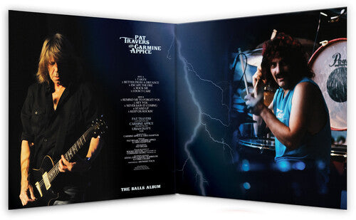 Pat Travers: The Balls Album (Red or Blue Vinyl)