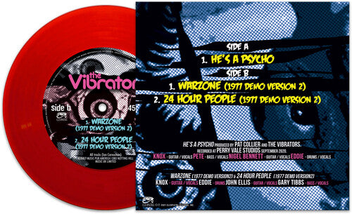 The Vibrators: He's A Psycho (Red)