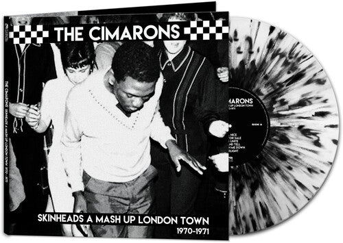 The Cimarons: Skinheads A Mash Up London Town 1970-1971 (Black & White Splatter)