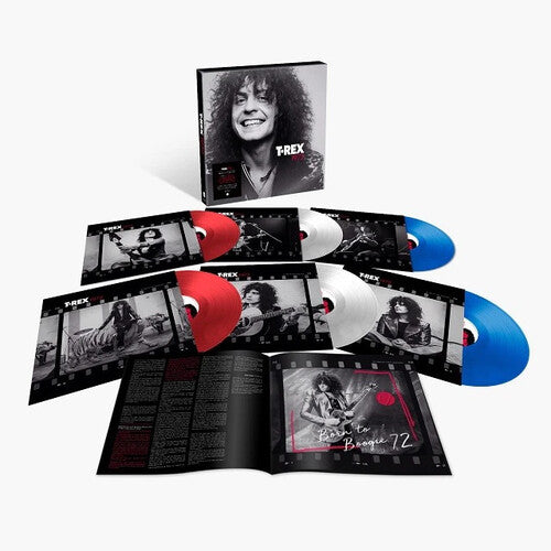 T.Rex: 1972 [6LP Boxset Includes 180-Gram Red, White & Blue Colored Vinyl]