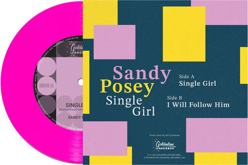 Sandy Posey Single Girl Pink Victrola