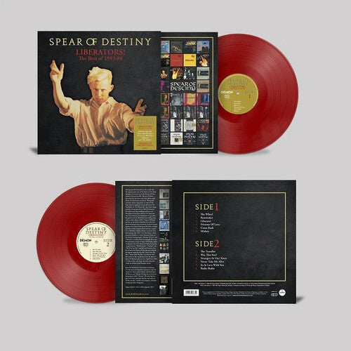 Spear of Destiny: Liberators: The Best Of 1983-1988 - 140-Gram Red Colored Vinyl