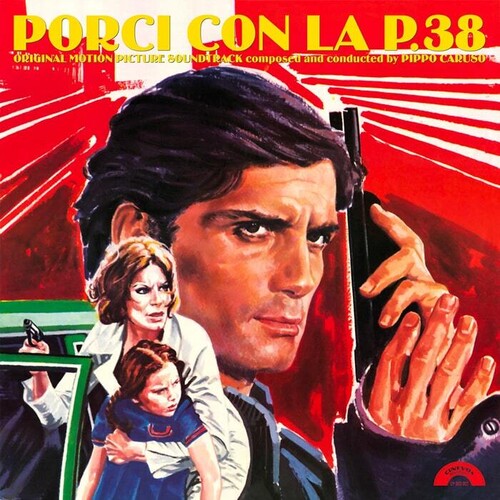 Pippo Caruso: Porci Con La P.38 (Original Soundtrack) - Limited Red Colored Vinyl