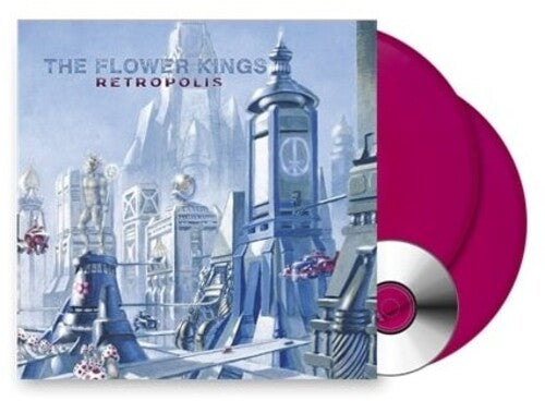 The Flower Kings: Retropolis - Transparent Magenta Vinyl + CD & LP Booklet