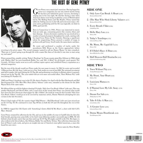 Gene Pitney: Best Of - 180gm Vinyl