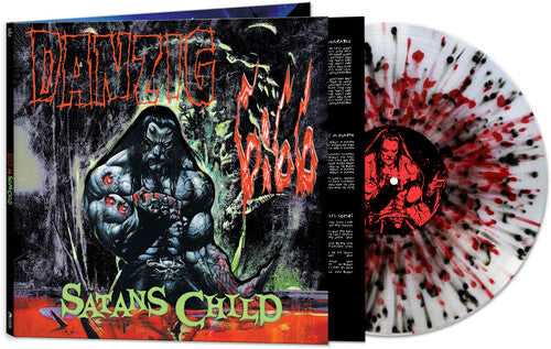 Danzig: 6:66: Satan's Child - RED/BLACK SPLATTER