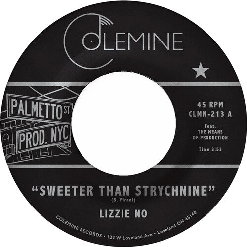 Lizzie No & Ben Pirani: Sweeter Than Strychnine / Stop Bothering Me - Opaque Red