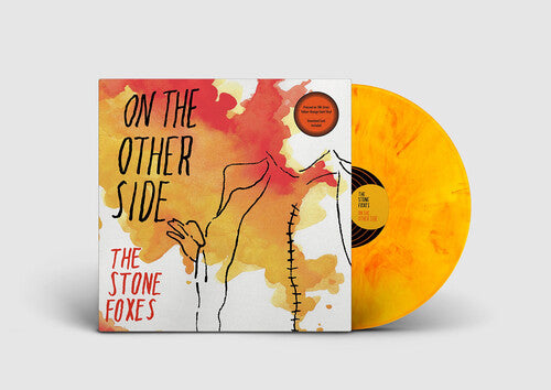 The Stone Foxes: On The Other Side - Yellow Orange Swirl