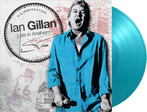 Ian Gillan: Live In Anaheim - Limited Gatefold, 180-Gram Turquoise Colored Vinyl