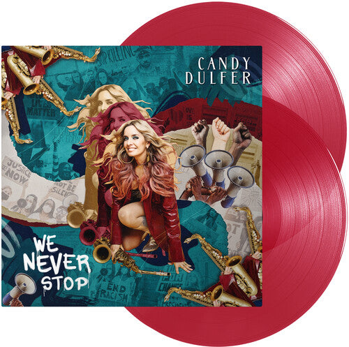 Candy Dulfer: We Never Stop - 2LP Red Vinyl w/ Bonus Track