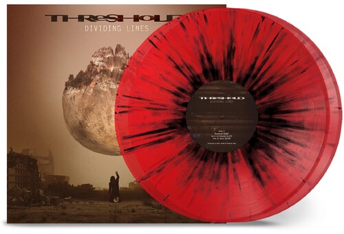 Threshold: Dividing Lines - Transparent Red W/ Black Splatter