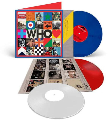 The Who: Who - Deluxe Edition includes 2LP's on Red & Blue Colored Vinyl with Bonus 10-Inch