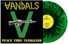 The Vandals: Peace Thru Vandalism - Green/black Splatter