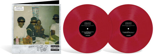 Kendrick Lamar: good kid, m.A.A.d city - 10th Anniversary Edition - Ltd Opaque Red Vinyl