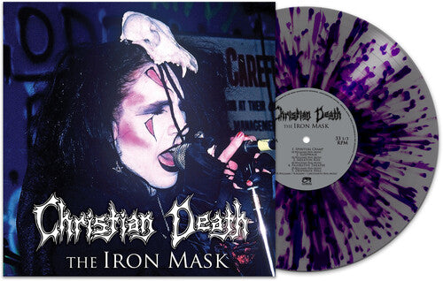 Christian Death: The Iron Mask - Silver/purple Splatter