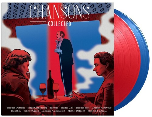 Various Artists: Chansons Collected / Various - Limited 180-Gram Red & Blue Colored Vinyl