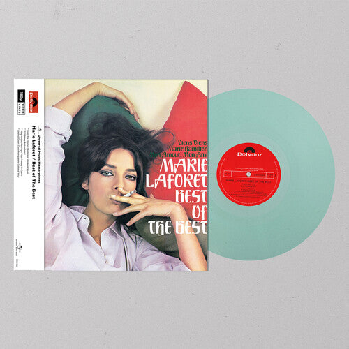 Marie Laforet: Best of the Best - Transparent Green-Cyan Remastered 180gm Audiophile Virgin Vinyl