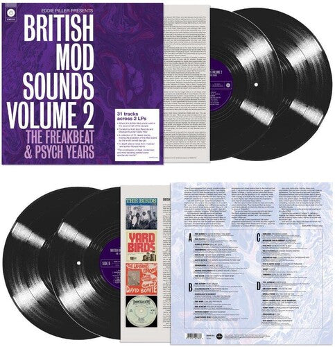 Various Artists: Eddie Piller Presents British Mod Sounds Of The 1960s Volume 2: The Freakbeat & Psych Years / Various - 140-Gram Black Vinyl