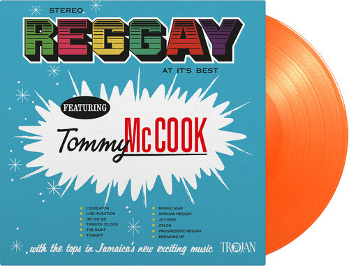 Tommy McCook: Reggay At It's Best - Limited 180-Gram Orange Colored Vinyl