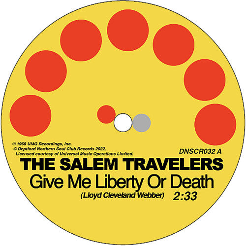 Salem Travelers: Tell It Like It Is/give Me Liberty Or Death