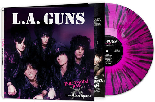 L.A. Guns: Hollywood Raw - The Original Sessions - Purple/Black Splatter