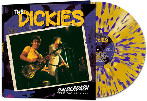 The Dickies: Balderdash: From The Archive - Yellow/purple Splatter