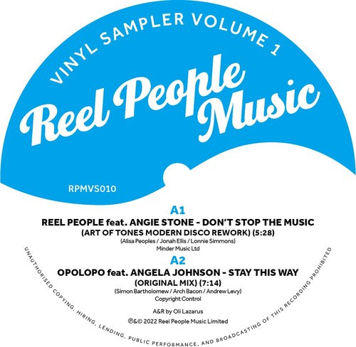 Various Artists: Reel People Music : Vinyl Sampler Volume 1 (Various Artists)