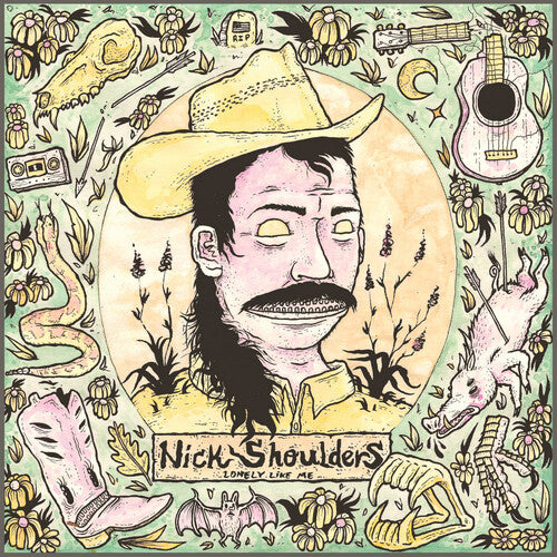 Nick Shoulders: Lonely Like Me - green/yellow marble