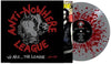 The Anti-Nowhere League: We Are The League - Splatter Silver Red