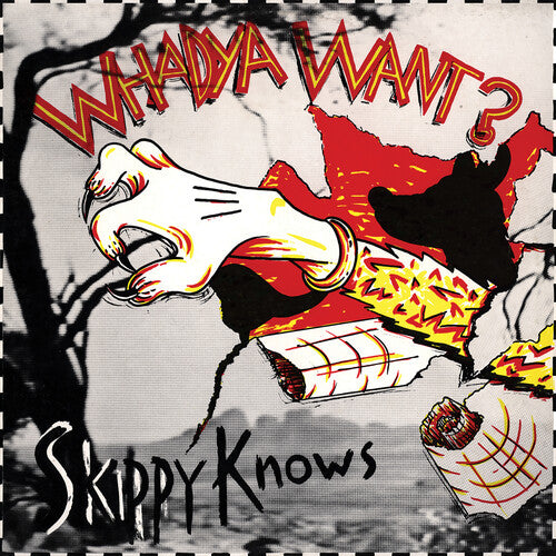 Whadya Want: Skippy Knows - White In Red