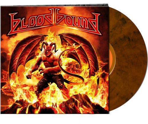 Bloodbound: Stormborn - Orange/black Marbled