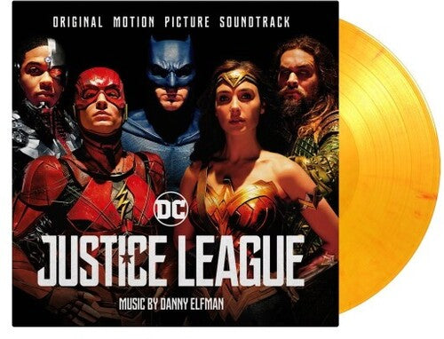 Danny Elfman: Justice League (Original Soundtrack) - Limited 180-Gram 'Flaming' Orange Colored Vinyl