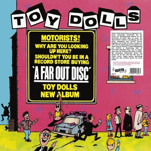 Toy Dolls: Far Our Disc - Pink Colored Vinyl