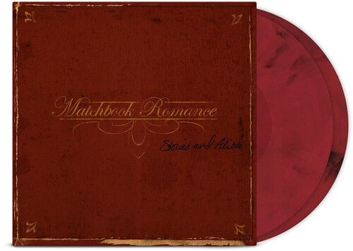 Matchbook Romance: Stories & Alibis (Anniversary Edition) - Opaque Red & Black Marble