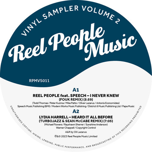 Various Artists: Reel People Music : Vinyl Sampler Vol. 2 (Various Artists)
