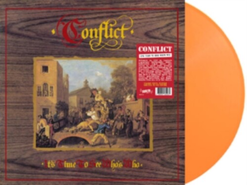 Conflict: It's Time To See Who's Who - Orange Colored Vinyl