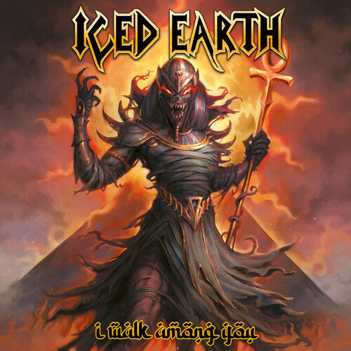 Iced Earth: I Walk Among You - Yellow/red/silver