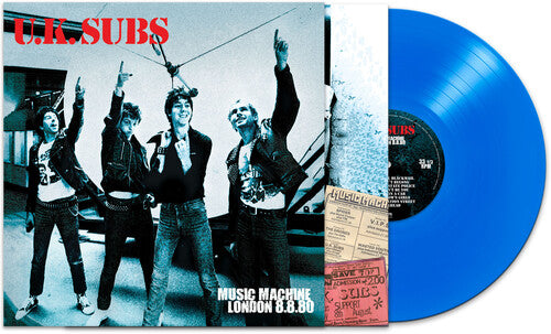 UK Subs: Music Machine London 8/8/80 - Blue