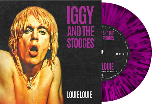 Iggy & The Stooges: Louie Louie - Black/gold Splatter