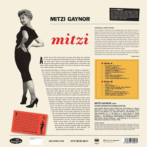 Mitzi Gaynor: Mitzi - Limited 180-Gram Vinyl with Bonus Tracks