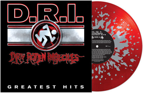 D.R.I.: Greatest Hits - Red/silver Splatter