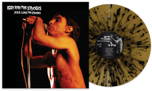 Iggy & The Stooges: Jesus Loves The Stooges - Black/gold Splatter