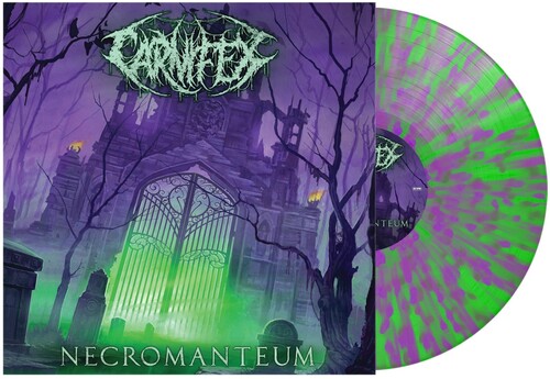 Carnifex: Necromanteum - Neon Green W/ Purple Splatter