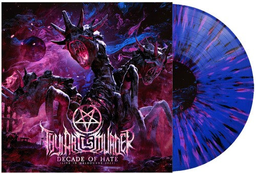 Thy Art Is Murder: Decade of Hate (Live in Melbourne 2023) - Blue W/ Black Pink Splatter