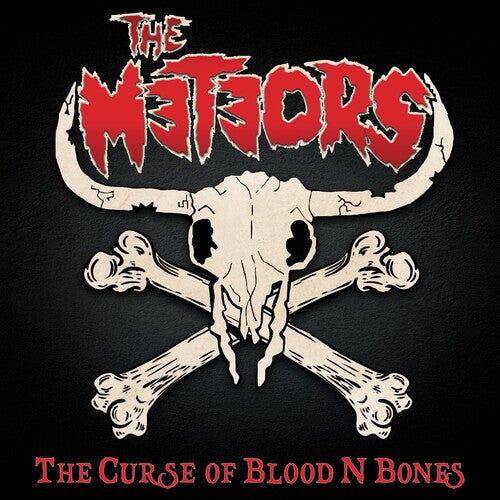 The Meteors: The Cust Of Blood N' Bones - Red/white Haze