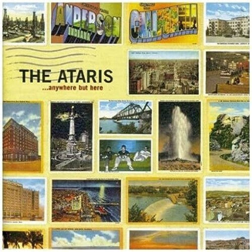 The Ataris: Anywhere But Here - Yellow/black Splatter