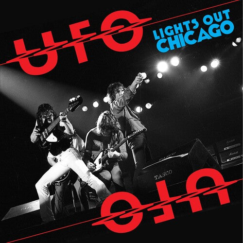 UFO: LIGHTS OUT IN CHICAGO - RED/BLACK SPLATTER
