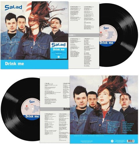 Salad: Drink Me - 140-Gram Black Vinyl with Autographed Print