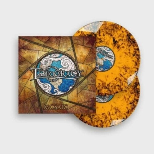 Theocracy: Mosaic - Orange with Black Dust Colored Vinyl