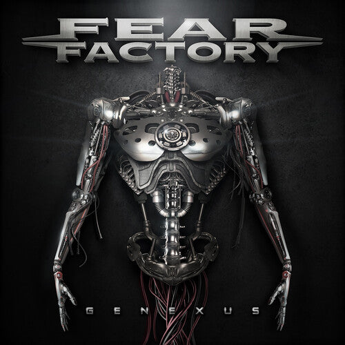 Fear Factory: Genexus - Crystal Clear Black White Splatter